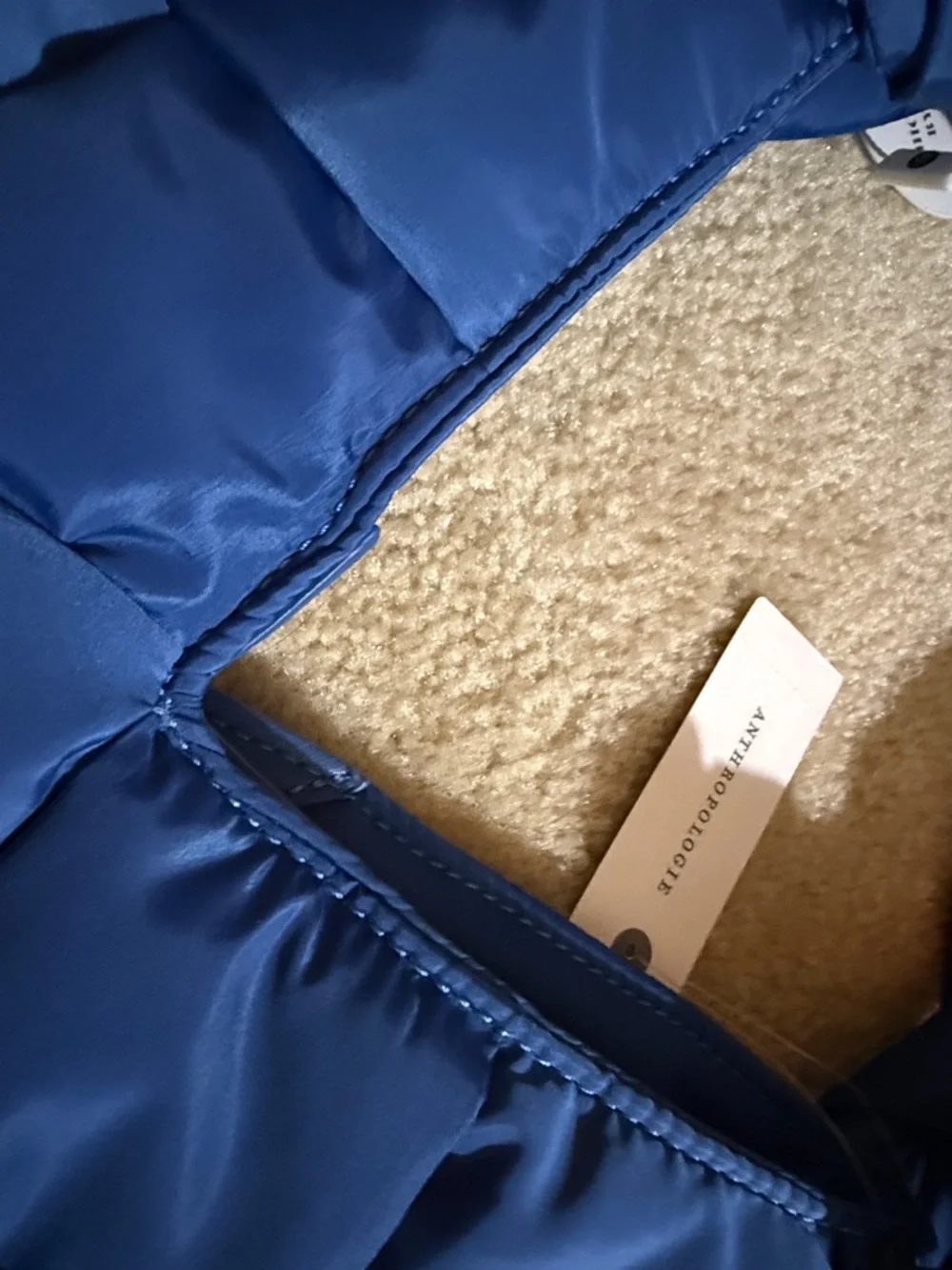 NWT Urban Originals Blue Knotted On the Go Woven Tote Bag from Anthropologie